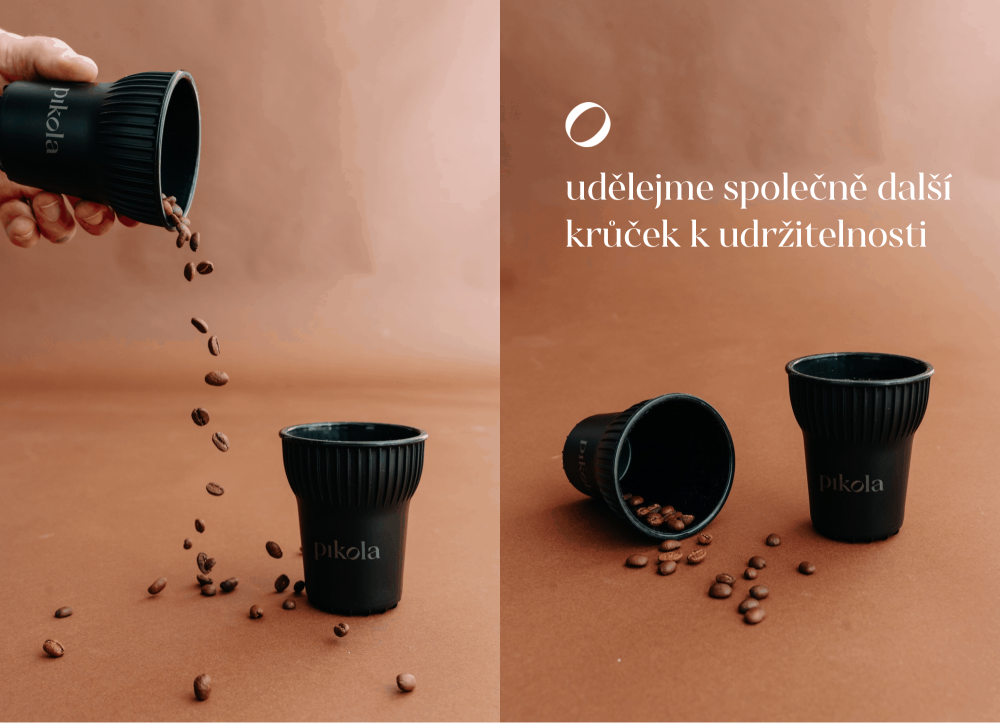 Apel na podporu a připojení se k myšlence udržitelnosti prostřednictvím recyklovatelných kelímků