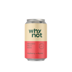 Why not soda - malina, tymián