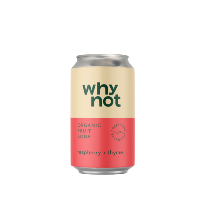 Why not soda - malina, tymián
