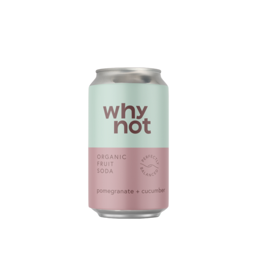 Why not soda - granátové jablko, okurek